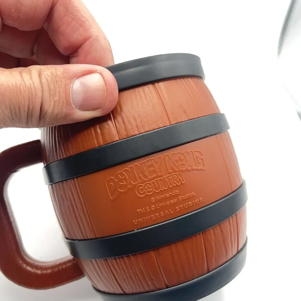Universal Epic Nintendo Donkey Kong Country DK Barrel Crush Float Mug Cup